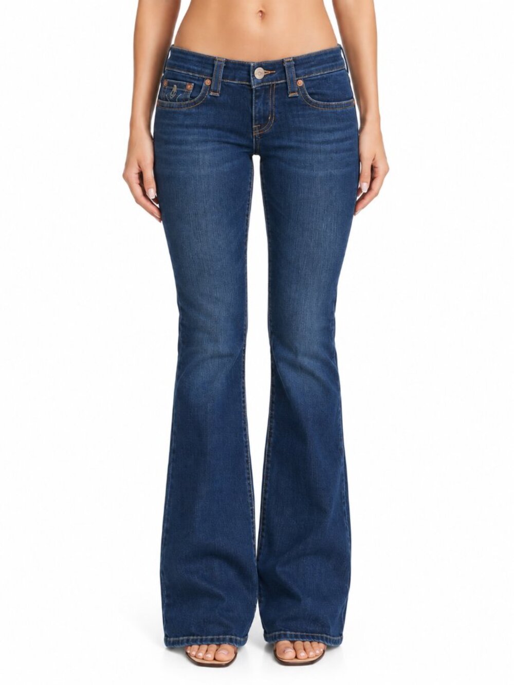 True Religion 'Bobby' Low Rise Bootcut Jeans | 29 Tall